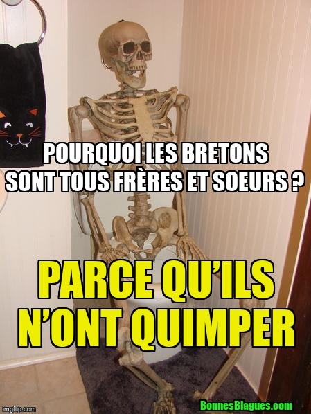 Pourquoi les bretons sont tous frères et soeurs ? Parce qu’ils n’ont Quimper