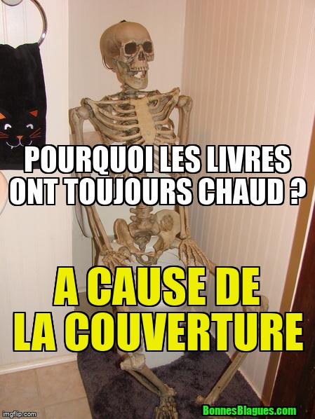 Pourquoi les livres ont toujours chaud ? A cause de la couverture